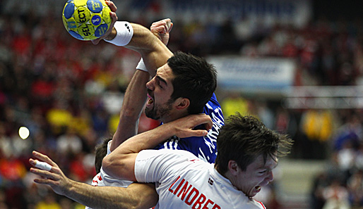 Nikola Karabatic (mit Ball) gewann 2011 mit Frankreich den WM-Titel