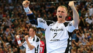 In der Bundesliga setzte sich beim letzten Aufeinandertreffen der THW Kiel durch