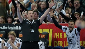 Alfred Gislason und der THW Kiel kamen gut aus der EM-Pause