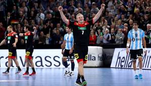 Die deutschen Handballer haben ihren letzten Test vor der WM gegen Argintinien souverän gewonnen.