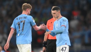 Manchester City, Kevin De Bruyne, Phil Foden