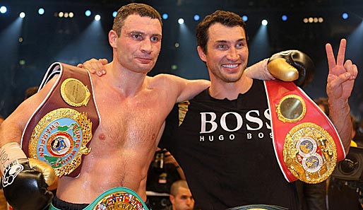 Die Klitschko-Brüder vermarkten sich seit 2007 selbst - mit Erfolg