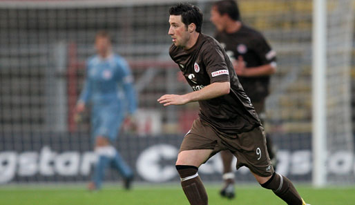 Mittelstürmer Rene Schnitzler stand zwischen 2007 und 2009 beim FC St. Pauli unter Vertrag