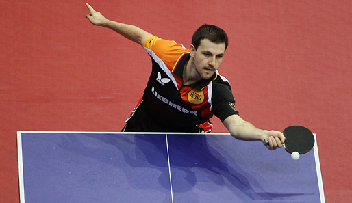 Im Halbfinale gegen den späteren Weltmeister Zhang Jike verloren: Deutschlands Timo Boll