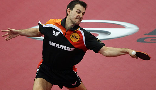 Timo Boll steht bei der Tischtennis-Weltmeisterschaft im Viertelfinale