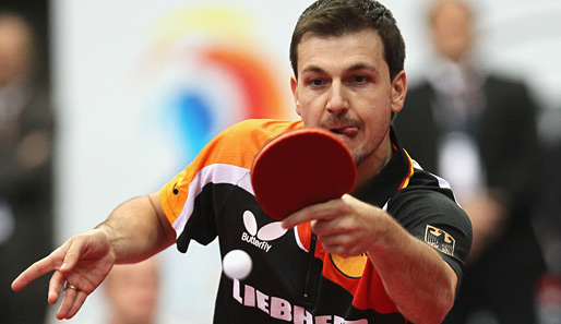 Timo Boll und Borussia Düsseldorf stehen auf Platz eins der Setzliste für die Champions Legaue