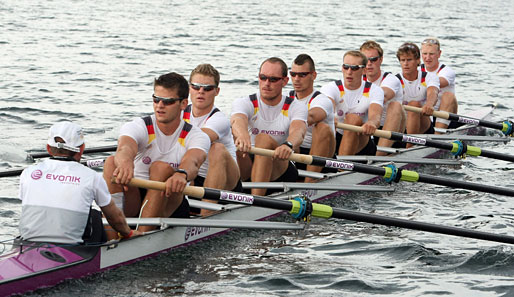 Für den Deutschland-Achter wurde sogar das Tempolimit beim Kanal-Cup aufgehoben