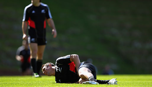 All-Blacks-Star Dan Carter fällt wegen eines Adduktoren-Abrisses für den Rest der WM aus