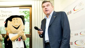 Seit 2006 war Bach der Präsident des DOSB -bis er zum IOC-Präsidenten gewäht wurde