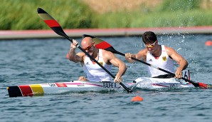 Ronald Rauhe (l.) und Tom Liebscher greifen nach Gold bei der Kanu-EM