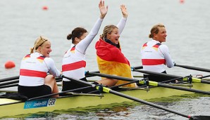 Vierfacher Jubel: Den deutschen Frauen gelang die Titelverteidigung