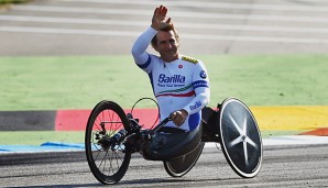 Alex Zanardi ist seit seinem Unfall 2001 beinampurtiert