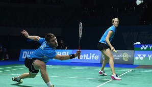 Michael Fuchs und das deutsche Badminton Team sind bereits im EM-Viertelfinale