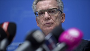 Thomas de Maiziere steht in der Kritik der Ringer und Gewichtheber