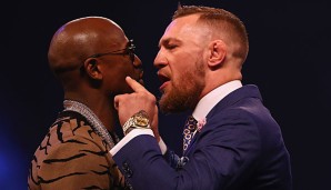 Conor McGregor und Floyd Mayweather treten Ende August gegeneinander an