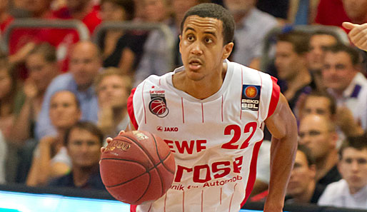 Der Bamberger Brian Roberts war mit 18 Punkten Topscorer der Partie