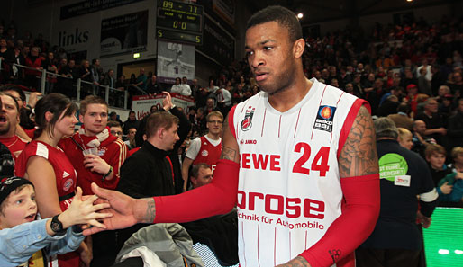 Gegen Ludwigsburg nicht zu stoppen: Bambergs Topscorer Anthony Leon Tucker