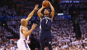 Jerryd Bayless (r.) spielt seit 2012 für die Memphis Grizzlies in der NBA