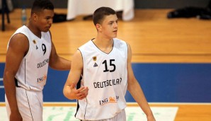 Isaiah Hartenstein spielt auch in der U16-Nationalmannschaft