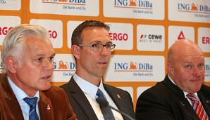 Chris Fleming (M.) ist mit dem Programm des DBB sehr zufrieden