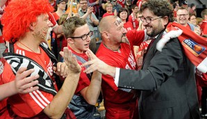 Andrea Trinchieri gewann in seiner ersten Saison in Bamberg die Meisterschaft