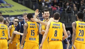 Alba Berlin war gegen Bilbao Baskets mit 85:77 erfolgreich