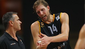 Dirk Bauermann coachte Dirk Nowitzki viele Jahre bei der Nationalmannschaft