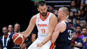 Platz 4: SPANIEN - Die goldene Generation ist in die Jahre gekommen, mit Rubio, Llull, Fernandez oder Marc Gasol bleibt aber noch genügend Qualität. Allerdings fehlt für den ganz großen Wurf die Tiefe vergangener Jahre.