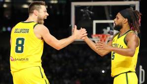 Platz 6: AUSTRALIEN - Die Boomers sind eine kleine Wundertüte. Nach einer fiesen Schlappe gegen Kanada folgte ein Sieg gegen die USA, dann eine Pleite gegen Deutschland. Die Frage: Kann Patty Mills immer 20+ liefern? Wie gut ist die Bank wirklich?