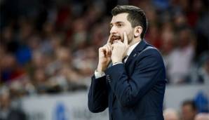 Federico Perego übernahm im Januar das Traineramt bei Brose Bamberg.