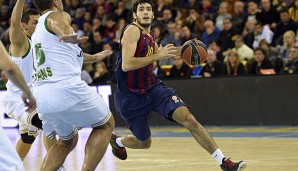 Alex Abrines spielt seit 2012 für den FC Barcelona