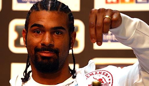 David Haye konnte den Ringrichter Genaro Rodriguez nicht verhindern