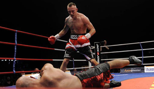 Mikkel Kessler schickte seinen Gegner in der sechsten Runde endgültig auf die Bretter