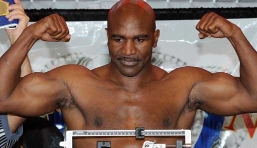 Evander Holyfield war in seiner Karriere bereits viermal Weltmeister