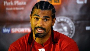 David Haye will im Jahr 2014 erneut nach einer Weltmeisterschaft greifen