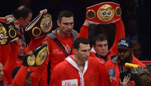 Witali Klitschko unterstützte seinen Bruder Wladimir beim Kampf gegen Alex Leapai