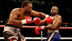 Dereck Chisora (l.) möchte sich bei der Revanche den Sieg sichern