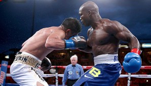 Timothy Bradley Jr. (r.) setzte sich gegen Jessie Vargas durch