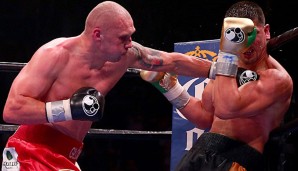 Marco Huck (r.) unterlag dem Polen Krzysztof Glowacki