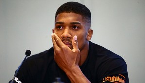 Anthony Joshua hat 2016 Großes vor