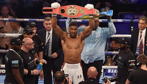 Anthony Joshua schlug seinen Gegner K.o.