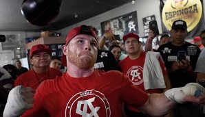 Canelo Alvarez boxt gegen den Briten Liam Smith