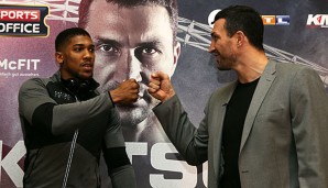 Wladimir Klitschko und Anthony Joshua kämpfen in Wembley