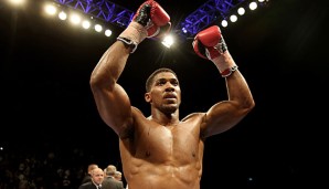 Anthony Joshua spuckt große Töne