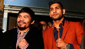 Manny Pacquiao trifft im April auf Amir Khan