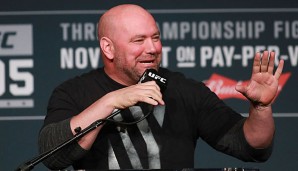 Dana White gab sich zunächst skeptisch