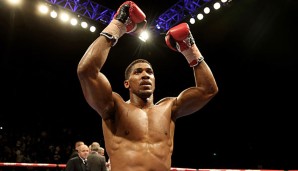 Anthony Joshua kämpft Ende April gegen Wladimir Klitschko