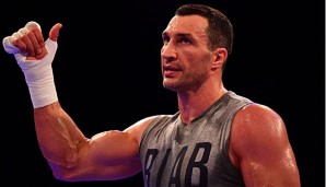 Wladimir Klitschko trainiert für seinen WM-Kampf gegen Anthony Joshua