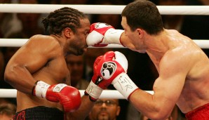 22. April 2006, IBF- und IBO-Titel: Sieg gegen Chris Byrd durch t.K.o.