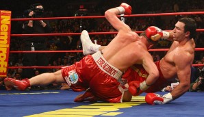 23. Februar 2008, IBF-, IBO- und WBO-Titel: Sieg gegen Sultan Ibragimov durch UD